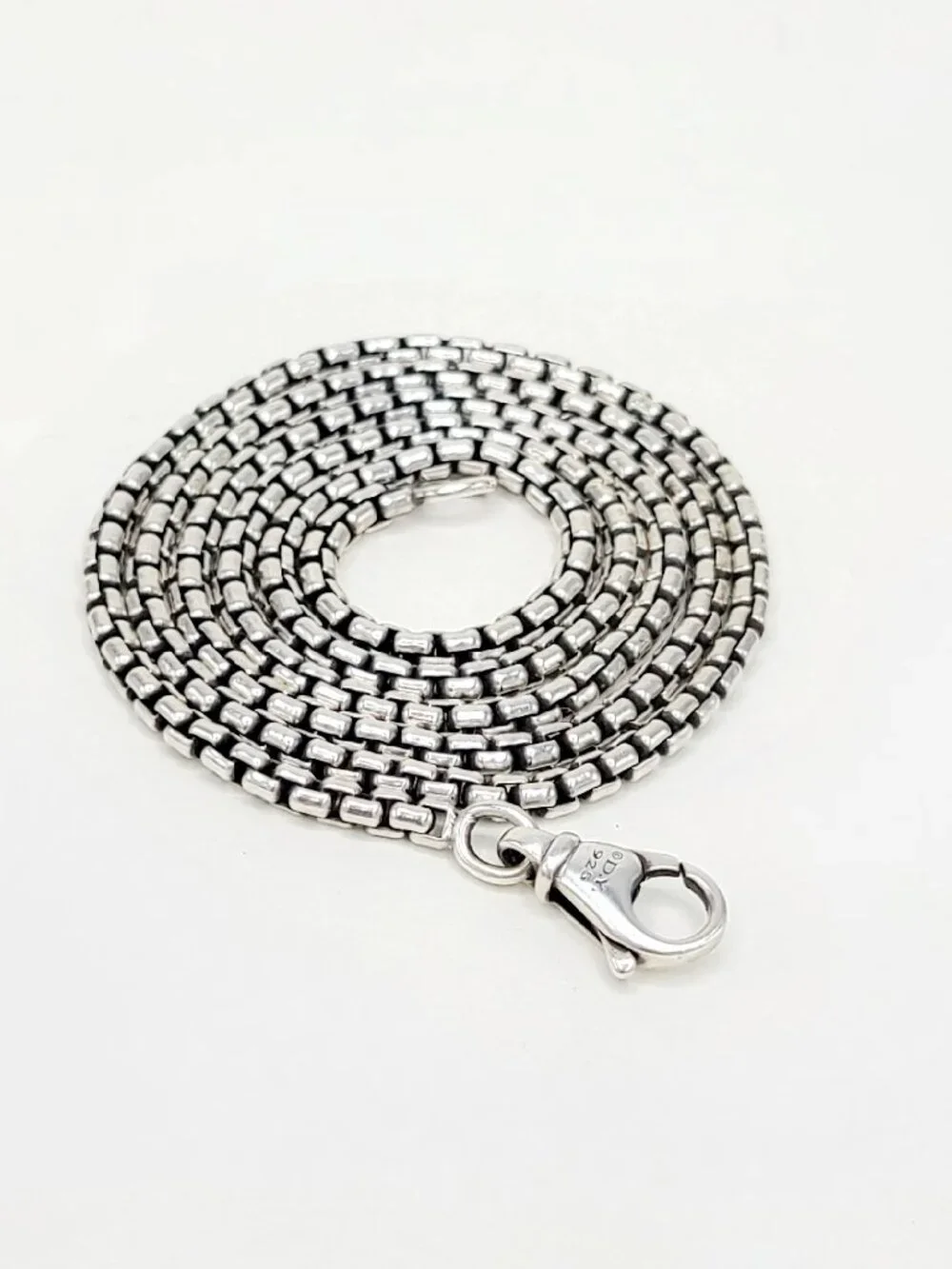 David Yurman Box Chain Necklace in Sterling Silver - 2.7mm - 20